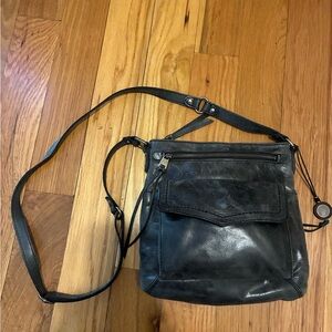 The Sak Black Leather Crossbody Bag black NWOT original owner